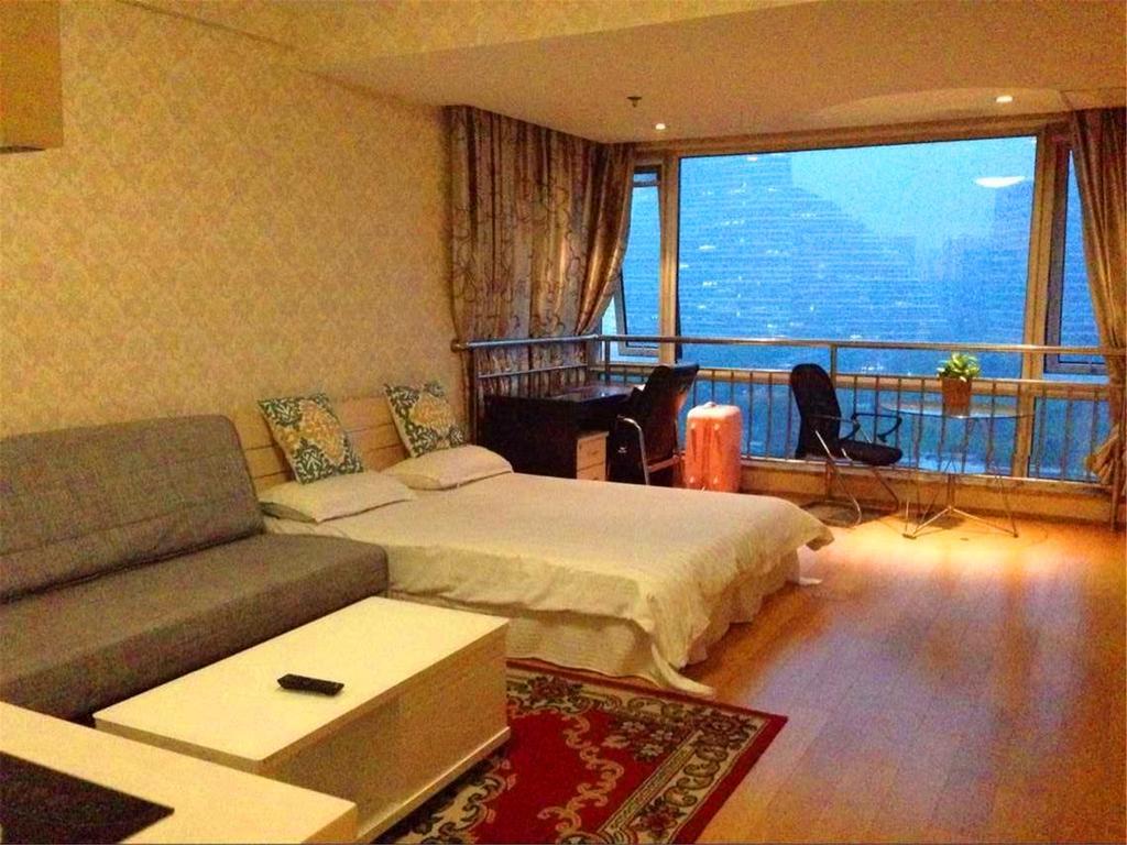 Beijing Tiandi Huadian Hotel Apartment Youlehui Branch Buitenkant foto