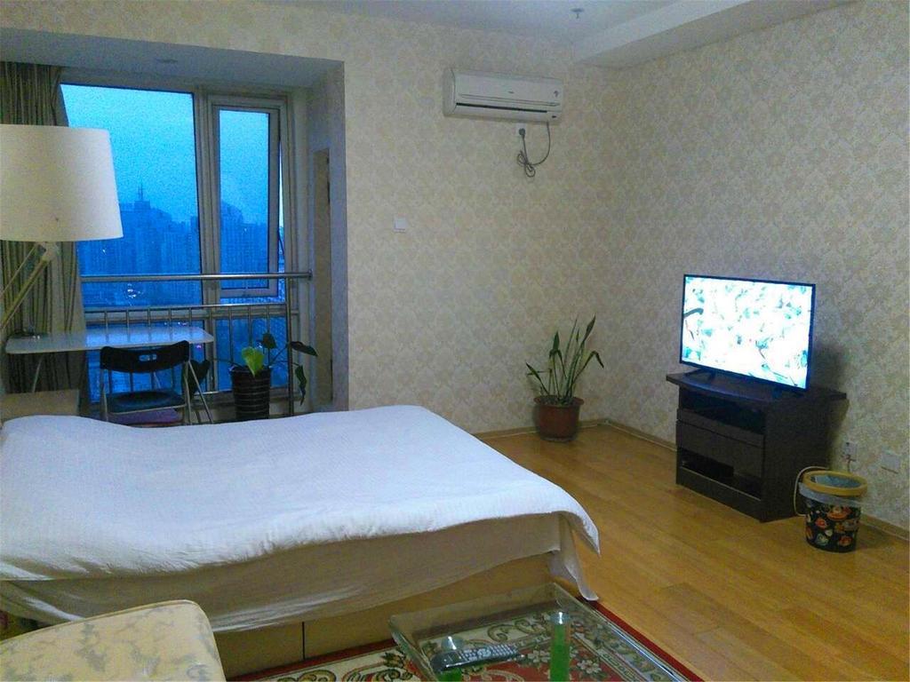 Beijing Tiandi Huadian Hotel Apartment Youlehui Branch Buitenkant foto