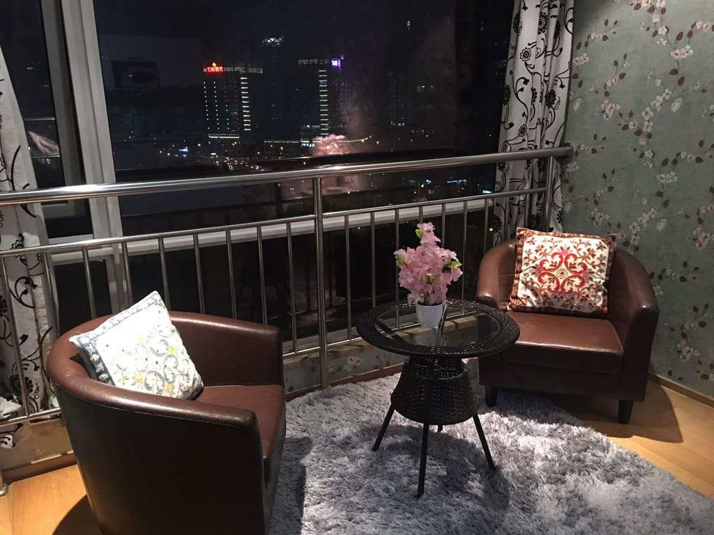 Beijing Tiandi Huadian Hotel Apartment Youlehui Branch Buitenkant foto